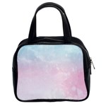 Watercolor Gradient Ombre Classic Handbag (Two Sides)