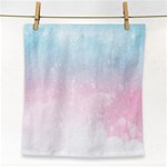 Watercolor Gradient Ombre Face Towel