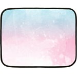 Watercolor Gradient Ombre Fleece Blanket (Mini)