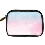 Watercolor Gradient Ombre Digital Camera Leather Case