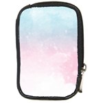 Watercolor Gradient Ombre Compact Camera Leather Case