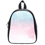 Watercolor Gradient Ombre School Bag (Small)