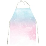 Watercolor Gradient Ombre Full Print Apron