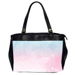 Watercolor Gradient Ombre Oversize Office Handbag (2 Sides)