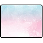 Watercolor Gradient Ombre Fleece Blanket (Medium)