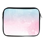 Watercolor Gradient Ombre Apple iPad Zipper Case