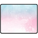 Watercolor Gradient Ombre Double Sided Fleece Blanket (Medium)