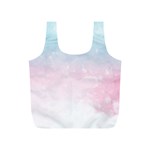 Watercolor Gradient Ombre Full Print Recycle Bag (S)