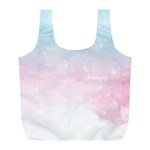 Watercolor Gradient Ombre Full Print Recycle Bag (L)