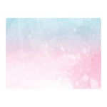 Watercolor Gradient Ombre Double Sided Flano Blanket (Mini)