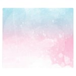 Watercolor Gradient Ombre Double Sided Flano Blanket (Small)