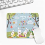 easter bunnies Small Mousepad