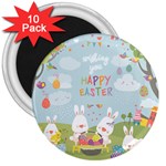 easter bunnies 3  Magnet (10 pack)