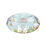 easter bunnies Sticker (Oval)