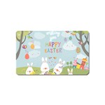 easter bunnies Magnet (Name Card)