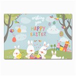 easter bunnies Postcard 4  x 6 