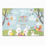 easter bunnies Postcard 5  x 7 