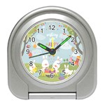 easter bunnies Travel Alarm Clock