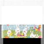 easter bunnies Jigsaw Puzzle (Rectangular)