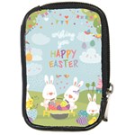 easter bunnies Compact Camera Leather Case