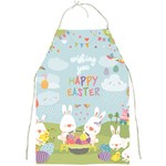 easter bunnies Full Print Apron