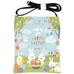 easter bunnies Shoulder Sling Bag