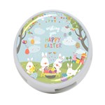 easter bunnies 4-Port USB Hub (One Side)