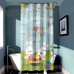 easter bunnies Shower Curtain 36  x 72  (Stall)