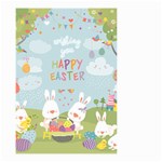 easter bunnies Small Garden Flag (Two Sides)