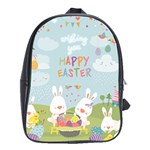 easter bunnies School Bag (XL)