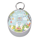 easter bunnies Silver Compass (Mini)