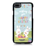 easter bunnies Apple iPhone 8 Seamless Case (Black)