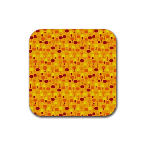 autumn0034 Rubber Coaster (Square) from ArtsNow.com Front