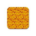 autumn0034 Rubber Square Coaster (4 pack)