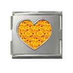 autumn0034 Mega Link Heart Italian Charm (18mm)