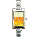 Beer snob Rectangle Italian Charm Watch