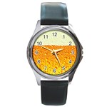 Beer snob Round Metal Watch