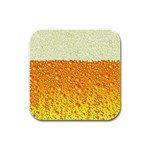 Beer snob Rubber Square Coaster (4 pack)