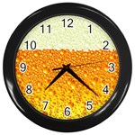 Beer snob Wall Clock (Black)