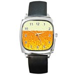 Beer snob Square Metal Watch