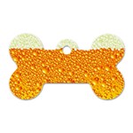 Beer snob Dog Tag Bone (Two Sides)