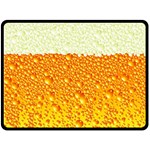 Beer snob Fleece Blanket (Large)