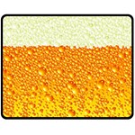 Beer snob Fleece Blanket (Medium)