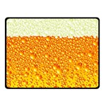 Beer snob Fleece Blanket (Small)