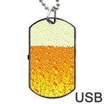 Beer snob Dog Tag USB Flash (One Side)