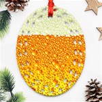 Beer snob Ornament (Oval Filigree)