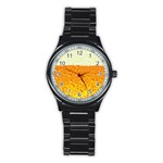 Beer snob Stainless Steel Round Watch