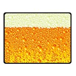 Beer snob Double Sided Fleece Blanket (Small)