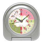 Shabby Chic Roses Travel Alarm Clock