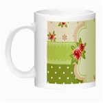 Shabby Chic Roses Night Luminous Mug